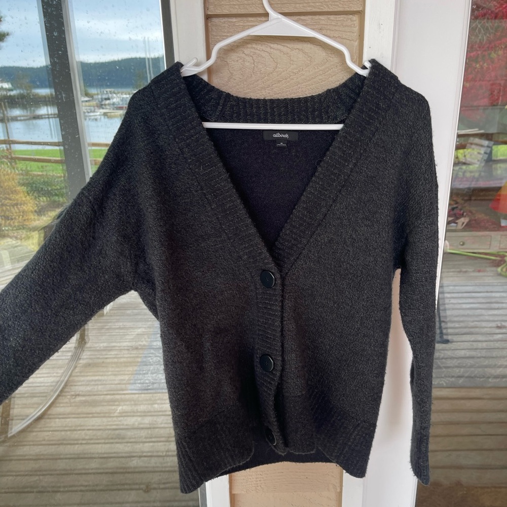 Merino wool cardigan